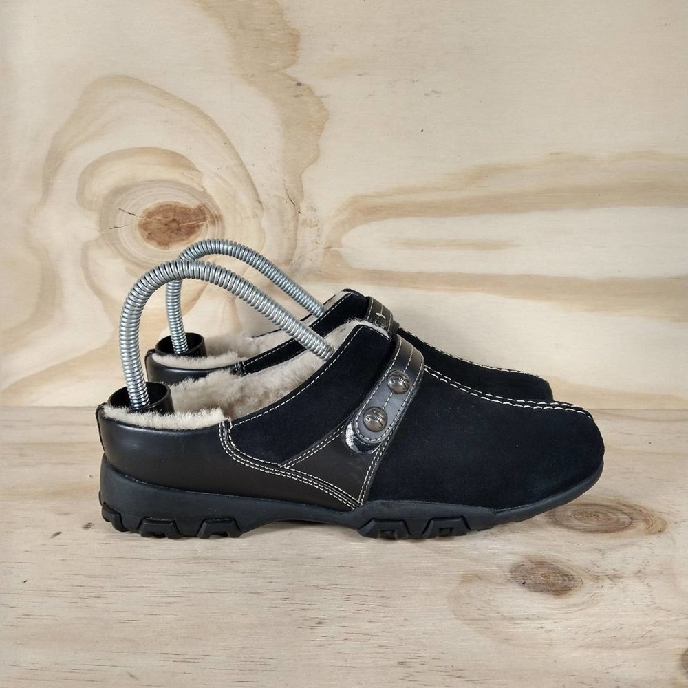 Cole Haan - Meribel Shearling - Mules & Clogs - Black - Women's - 7 - D18027